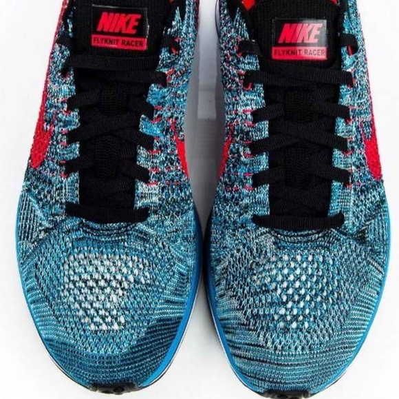 flyknit racer neo turquoise